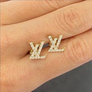 LV stud earrings
